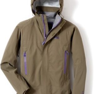 Used REI Co-op Talusphere Rain Jacket - Women's Army Cot Green Medium M UC